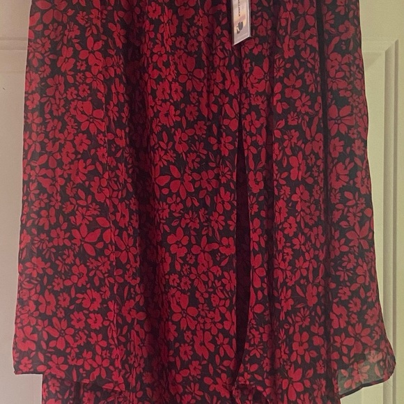 Karl Lagerfeld Long Floral Skirt - Picture 2 of 7